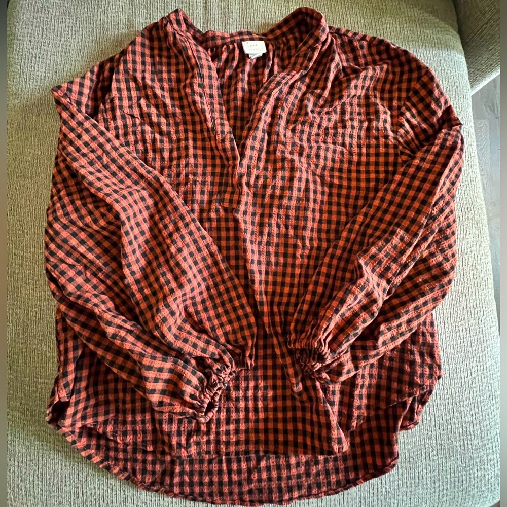 Checkered Blouse